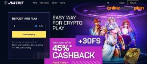 justbit casino screenshot 2